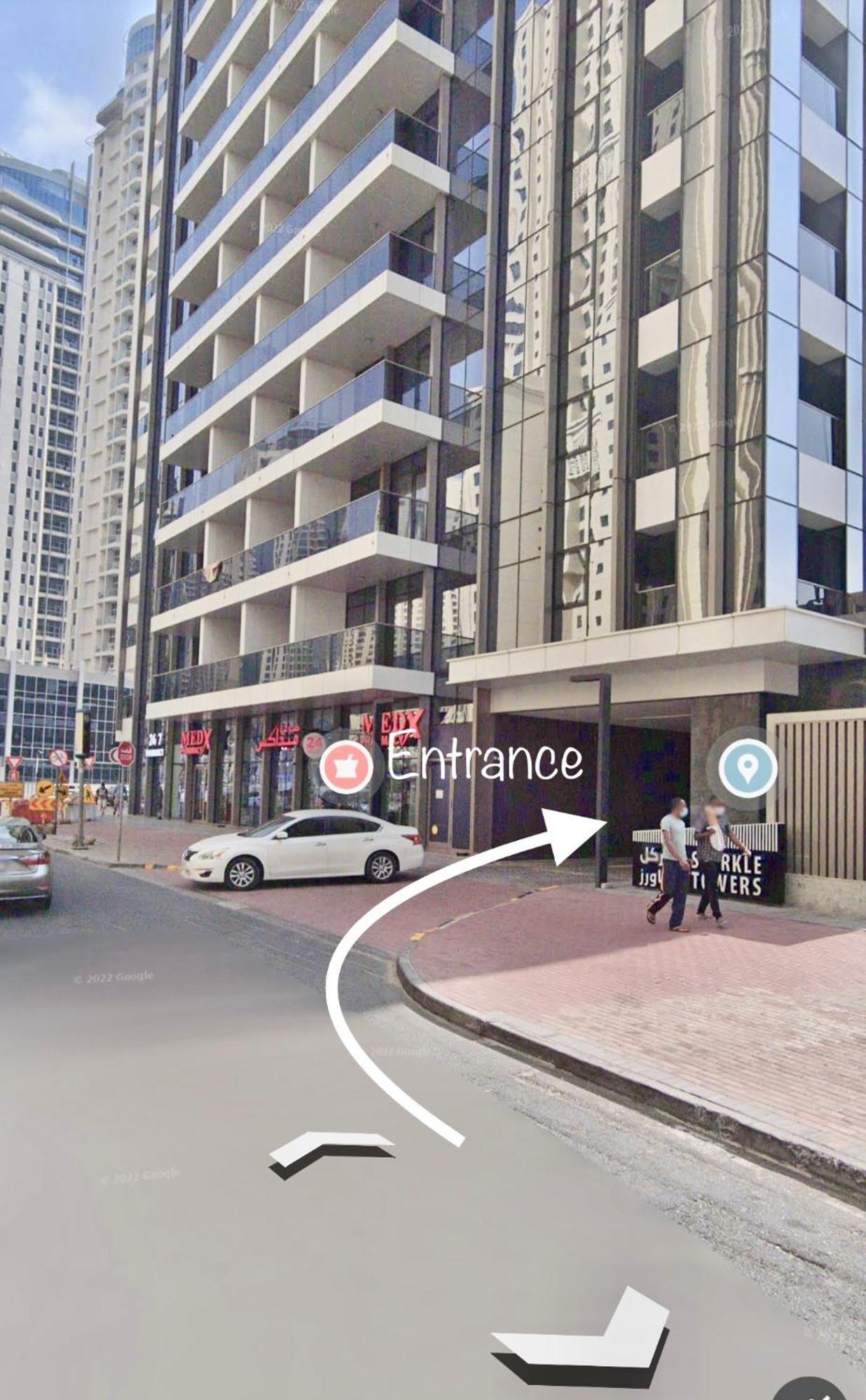 Super Elegant Studio Apartment-Sparkle Tower By Sweet Homes ดูไบ ภายนอก รูปภาพ